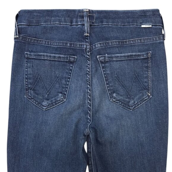 Mother The Looker Ankle Fray Jeans Size 25 Stretch Denim Invitation Only - Picture 4 of 8